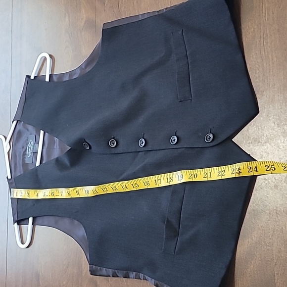 Pronto Uomo 100% Wool Formal Vest Size S Excellent pre-owned condition - Picture 7 of 10